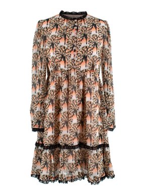 Temperley Can-Can Print Mini Dress