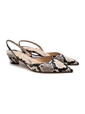 Jimmy Choo K Kaia K-Slingback 40 in Python