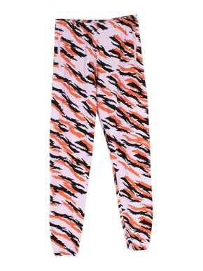 Les Girls Les Boys Loose Jogger with Zip Pockets in Lilac Tiger