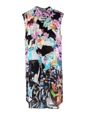 Mary Katrantzou Multi-coloured Floral Pattern Shift Dress