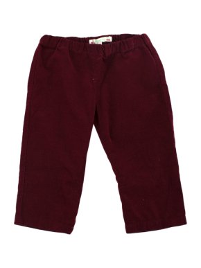 Bonpoint Burgundy Corduroy Trousers