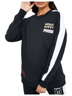 Puma x Hello Kitty Black Jumper