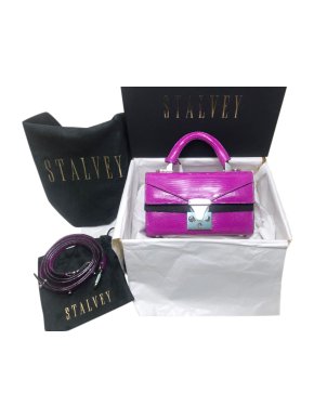 Stalvey Top Handle Mini 2.0 In Neon Lizard