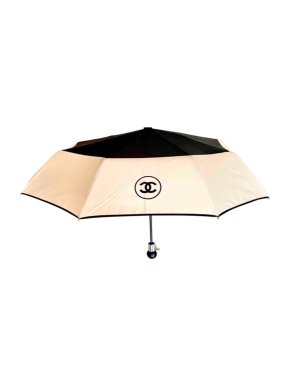 Chanel Two-Tone Nylon Umbrella