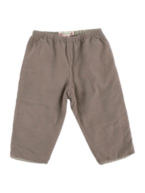 Bonpoint Taupe Corduroy Trousers
