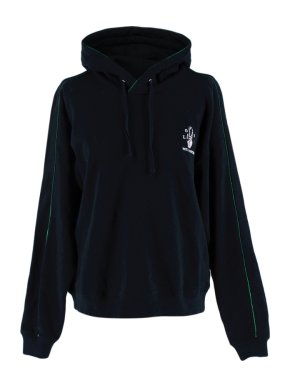 Zoe Karssen Black Lover Not A Fighter Hoodie