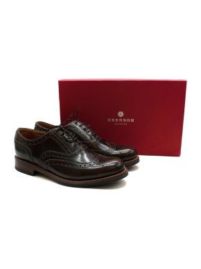 Grenson Brown Leather Stanley Brogues