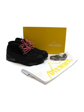 Diemme Black Pony Hair Asiago Ankle Boots