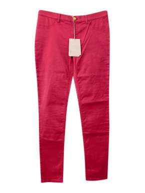 Emilio Pucci Pink Stretch Denim Jeans