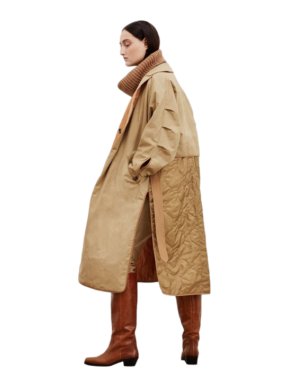 Marfa Stance Sand Reversible Trench Coat