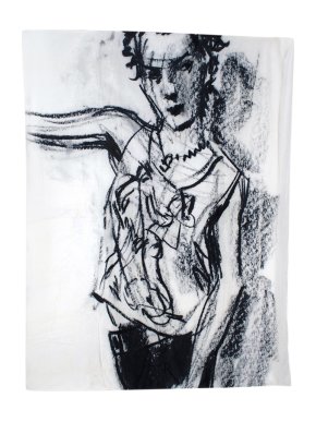 Elizabeth Peyton 2008 Limited Edition Sid Vicious XL Beach Towel