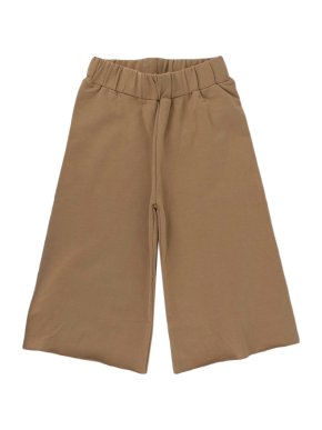 The Simple Folk Camel Wide Leg Fleece Trousers