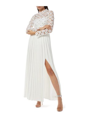 Self Portrait Daisy Lace Maxi Dress
