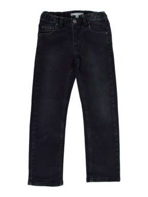 Bonpoint Black Cotton Denim Jeans