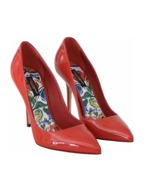 Dolce & Gabbana Red Patent Leather Pumps