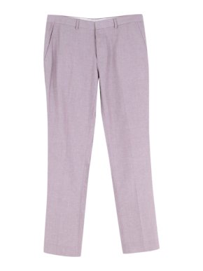 Frederik Anderson Copenhagen Pink Tailored Cotton Trousers