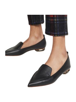 Nicholas Kirkwood Beya grained-leather Loafers