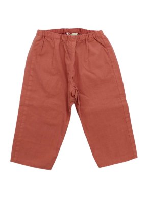 Bonpoint Coral Cotton Dandy Trousers
