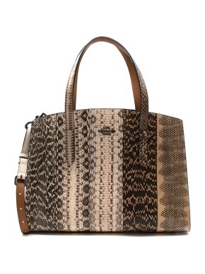 Coach Charlie Carryall In Ombre Snakeskin