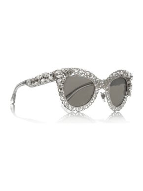 Dolce & Gabbana Filigree Cat-Eye Sunglasses