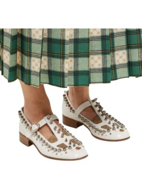 Gucci Marcel studded leather loafers