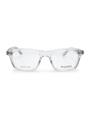 Hardy Amies Clear Acetate Blake Optical Frames & E Marinella Silk Case