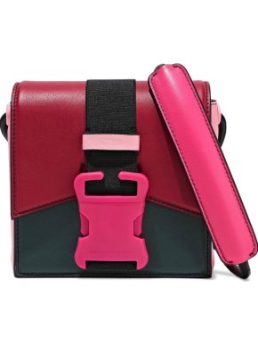 Christopher Kane Colour Block Safety Buckle Bag