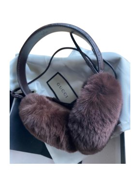 Gucci Rabbit Fur Ear Muffs