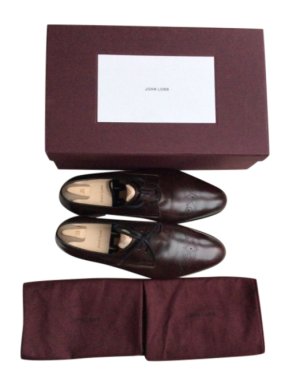 John Lobb Adley Misty Grape Lace-Ups