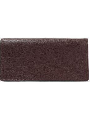 Marni Textured Leather Brown Wallet