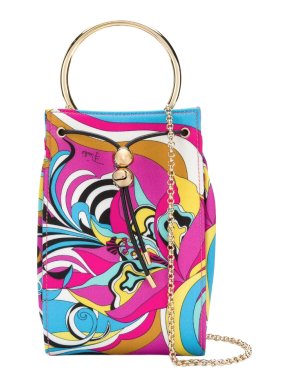 Emilio Pucci Multicoloured Merida Print Elsie Bag