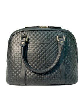 Gucci Black Guccissima Tote Bag