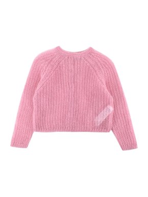 il Gufo Pink Mohair Blend Sweater
