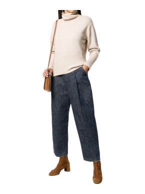 Loewe Mid Blue Denim Carrot Jeans