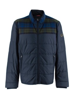 Brooks Brothers Navy & Green Puffer Jacket