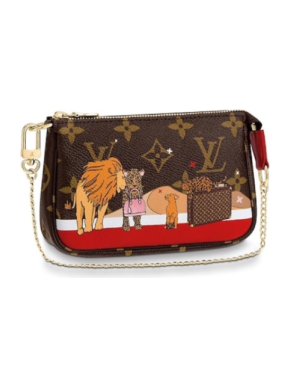 Louis Vuitton Mini Pochette Accessoires - Monogram Mini Cats
