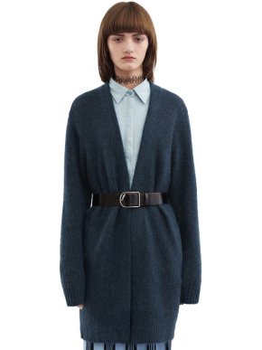 Acne Studios Dusty Blue Raya Mohair Cardigan