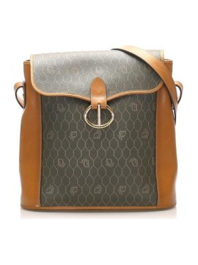 Dior Honeycomb Coated Canvas Crossbody Bag