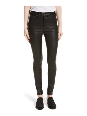 Rag & Bone Lambskin Leather Pants