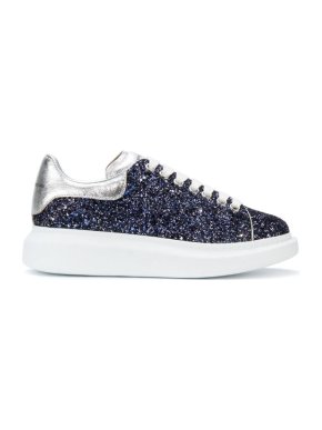 Alexander McQueen Oversized Glitter Sneakers