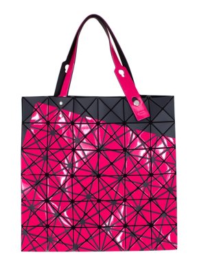 Bao Bao By Issey Miyake Pink Lucent Tote