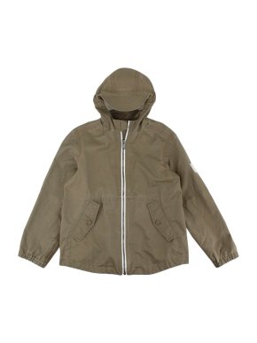Bonpoint Kid's 8Y Khaki Waterproof Zip Jacket