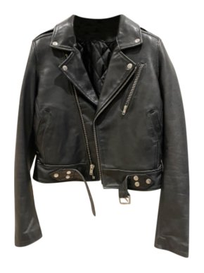 BLK DNM Black Leather Moto Jacket