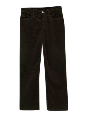 Loro Piana Brown Corduroy Straight Leg Trousers