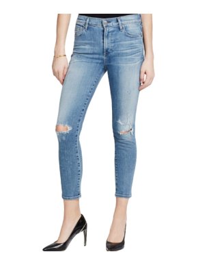 Citizens of Humanity High Rise Distressed Skinny Jeans