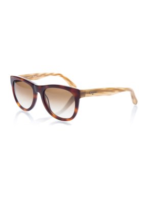 Ferragamo SF 685S Beige/Brown Sunglasses