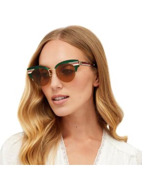 Gucci Pink Sparkly Cat-Eye Sunglases