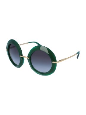 Dolce & Gabbana DG6105 Round Green Sunglasses