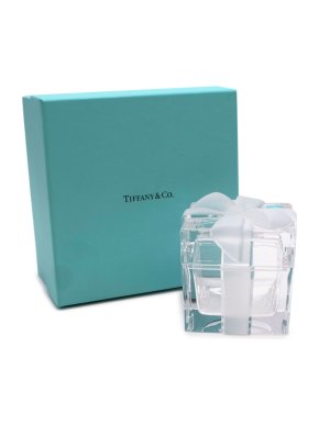 Tiffany & Co Crystal Gift Box Trinket Box