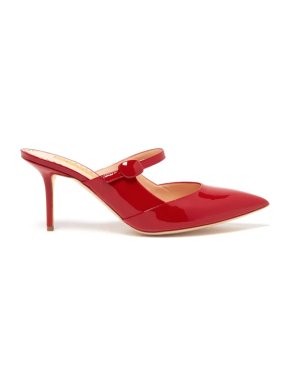 Rupert Sanderson Tosca patent-leather Mary-Jane mules